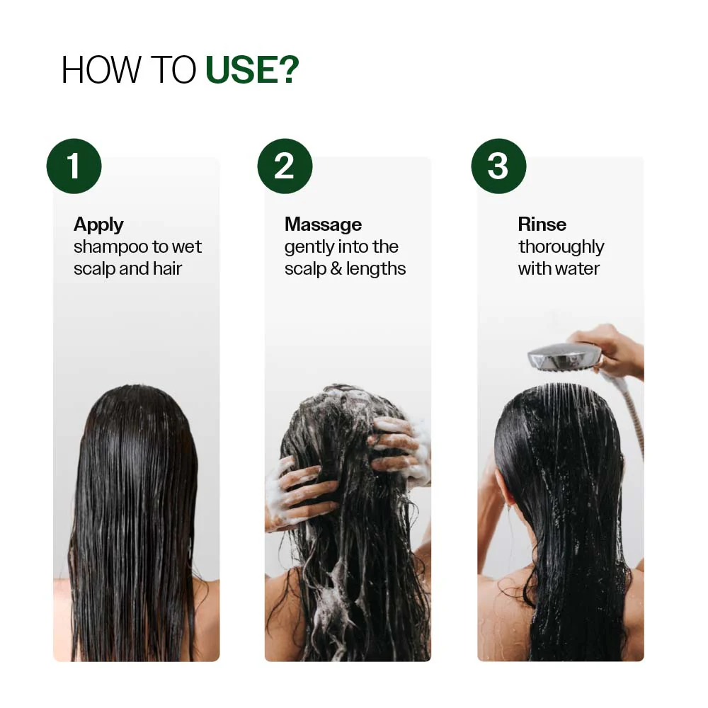 Anti Dandruff Shampoo with Salicylic Acid, Piroctone Olamine & Biotin - 250ml - Image 6